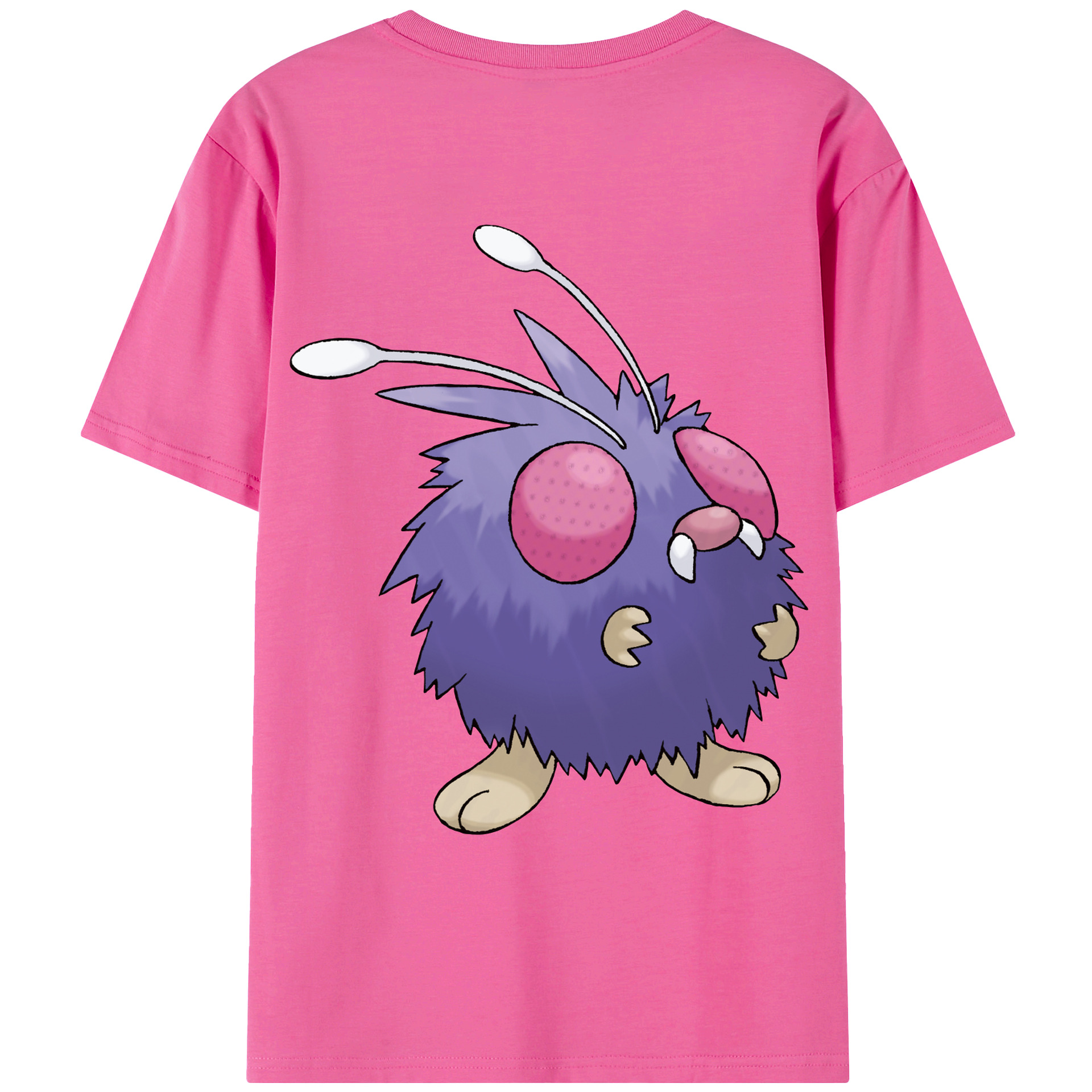 （画像用） ポケットモンスター Pokémon レディース半袖Tシャツ(バックプリント)